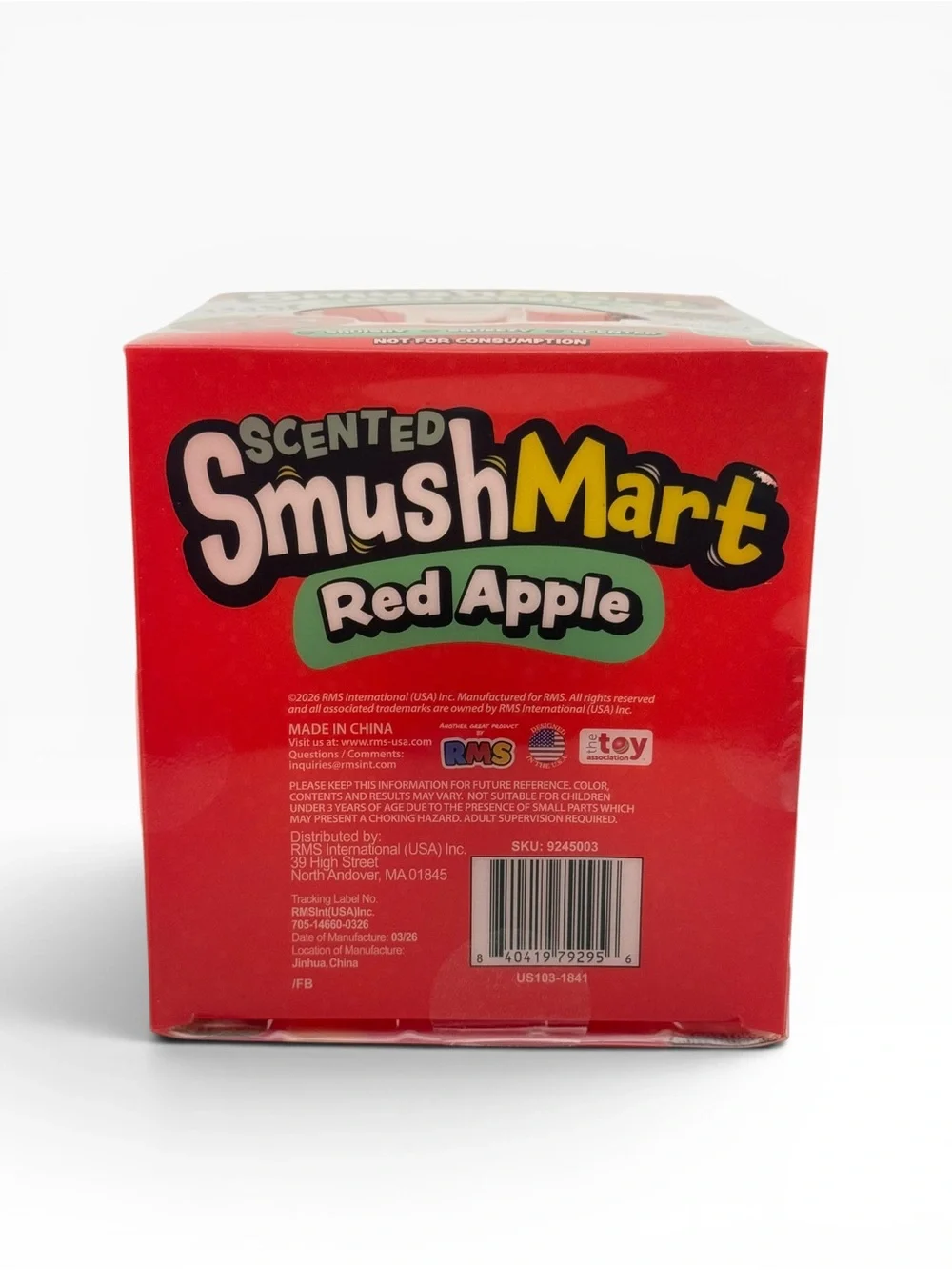 SmushMart Scented Red Apple Squishy Toy